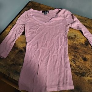 American dream 3/4 length sleeve tee